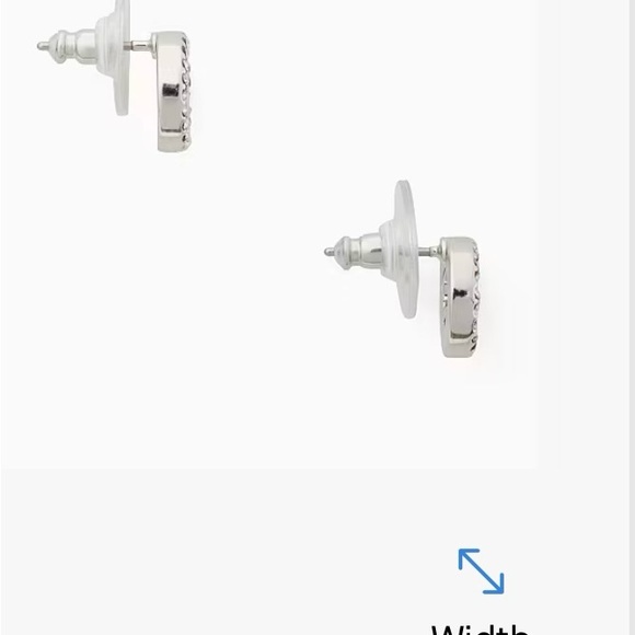 NEW Kate Spade”Spot the Spade” Earrings - Picture 5 of 5